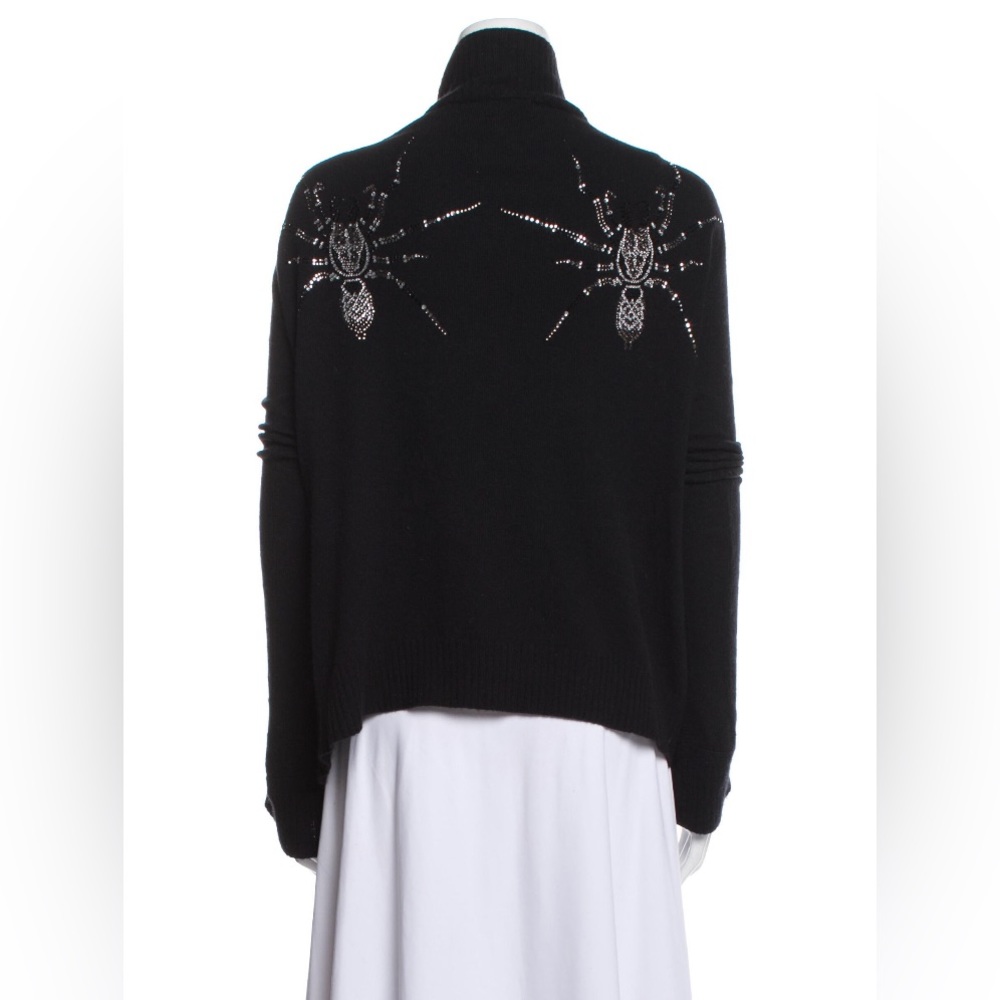 ♣️ THOMAD WYLDE CASHMERE SPIDER BEADED SWEATER ♠️